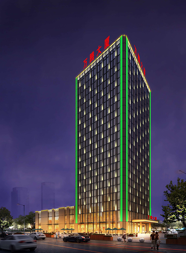 萬騰大廈樓體亮化